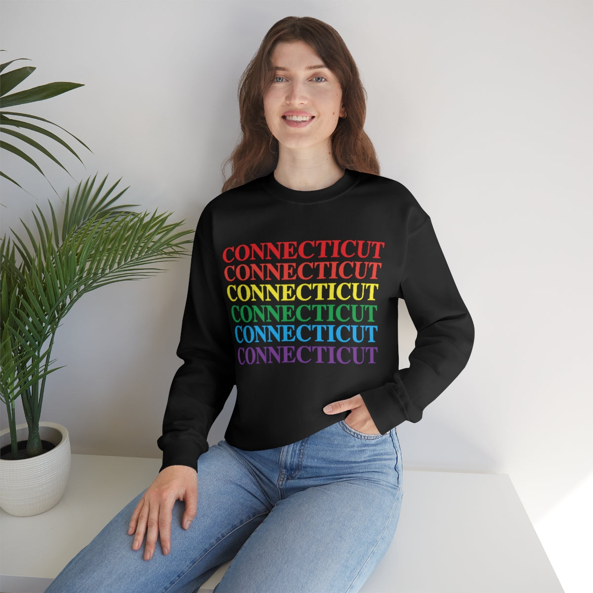 Connecticut Pride Unisex Heavy Blend™ Crewneck Sweatshirt