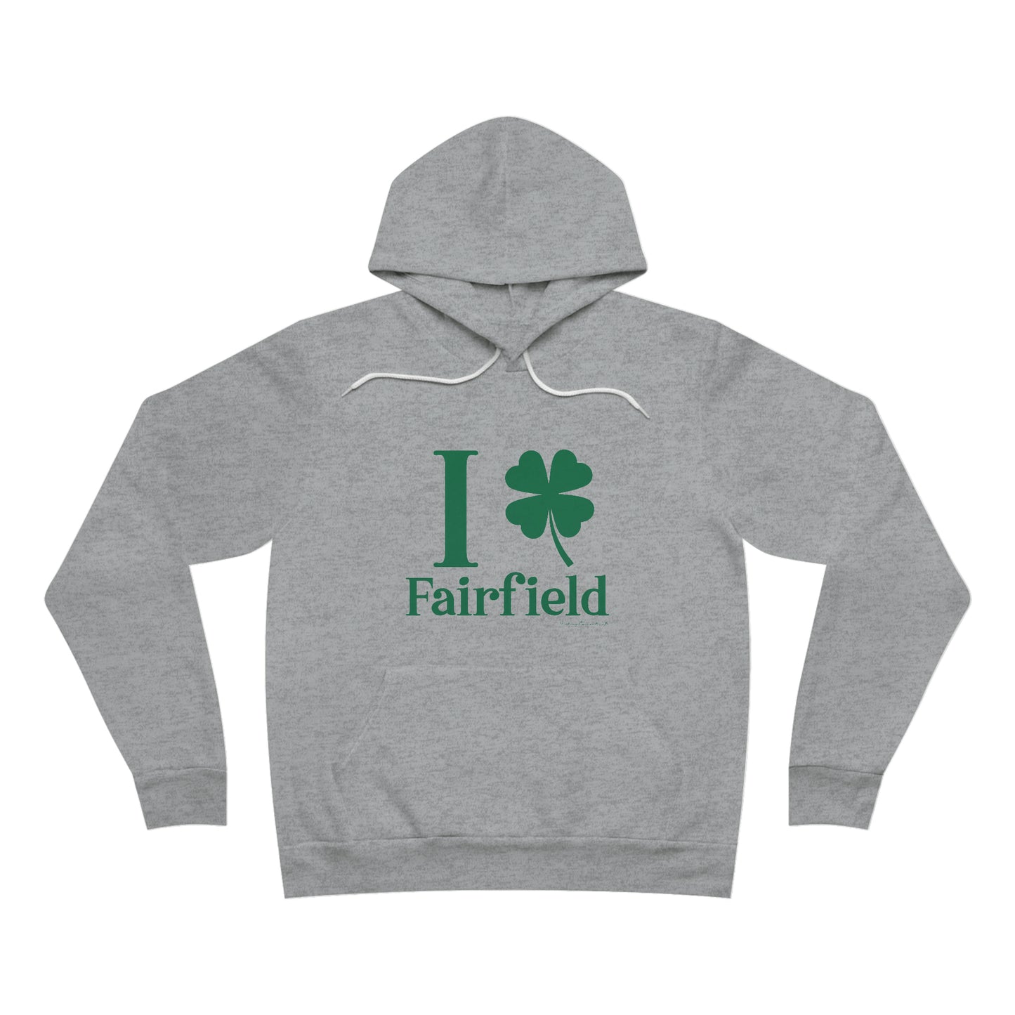 Fairfield Connecticut St. Patrick's Day shirt, I Clover Fairfield