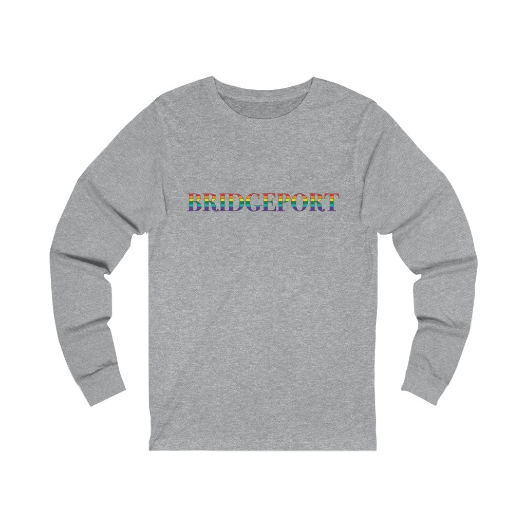 Bridgeport Rainbow Unisex Jersey Long Sleeve Tee