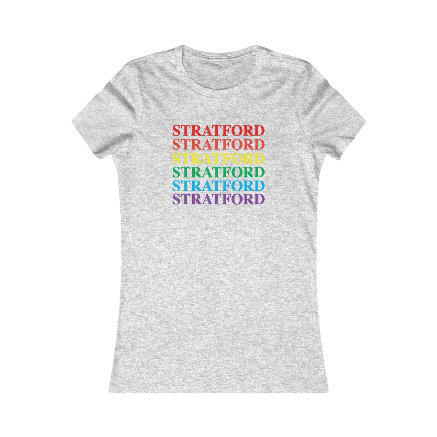 stratford connecticut pride womens t shirt 