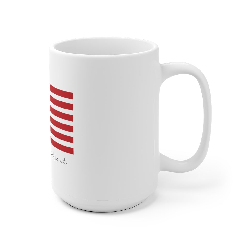 Jennings Beach White Ceramic Mug