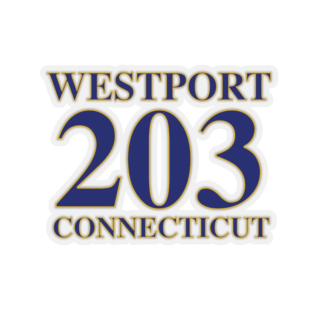 The 203 Westport Collection. Show off Westport and Connecticut at the same time. Colors were inspired by the Connecticut state flag. 