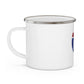 Connecticut Interstate Enamel Camping Mug