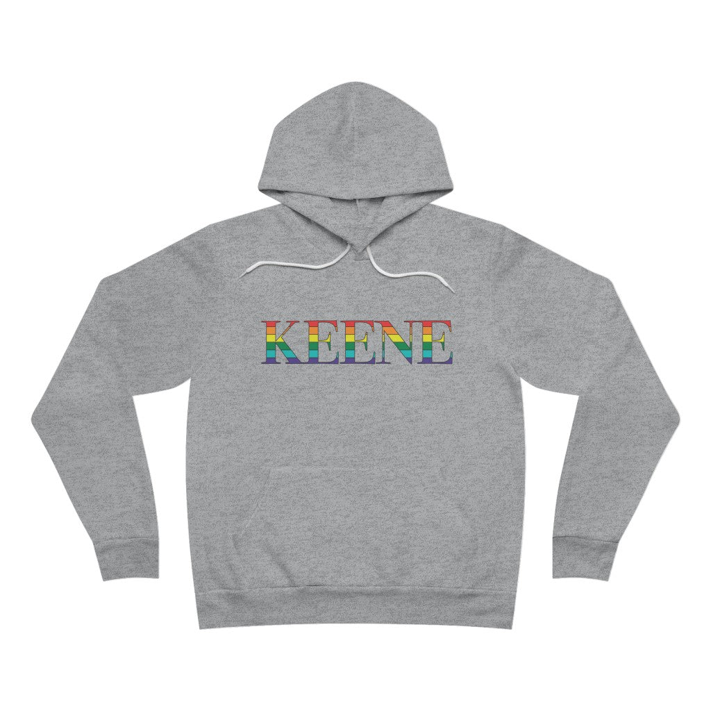 Keene Rainbow Unisex Sponge Fleece Pullover Hoodie