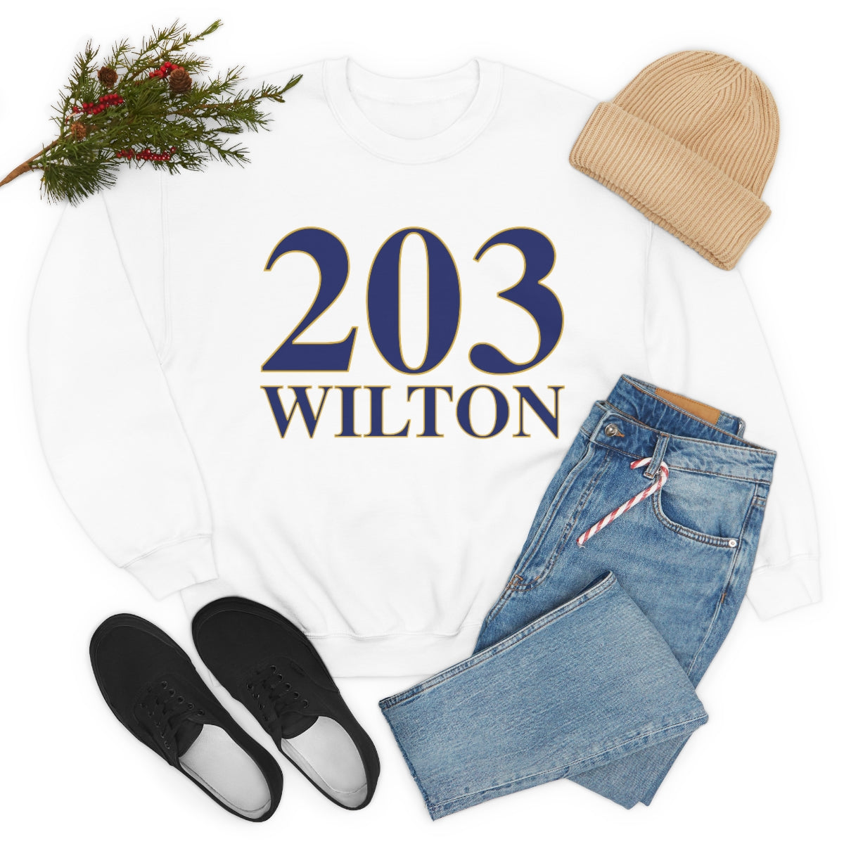 203 Wilton Unisex Heavy Blend™ Crewneck Sweatshirt