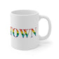 Littletown Rainbow White Ceramic Mug