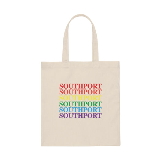 Do you have Southport Pride? Southport, Connecticut apparel and gifts including mugs including LGBTQ inspired tote bags. 10% of pride sales are donated to a Connecticut LGBTQ organization. Free shipping! 