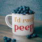 I’d rather be Peeping  Do you travel to the New England states to look at the fall foliage? This collection is for the leaf peeper who cannot wait for fall to look at the colors nature produces. Free USA shipping on all products. 