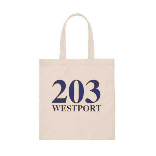 203 Westport Canvas Tote Bag