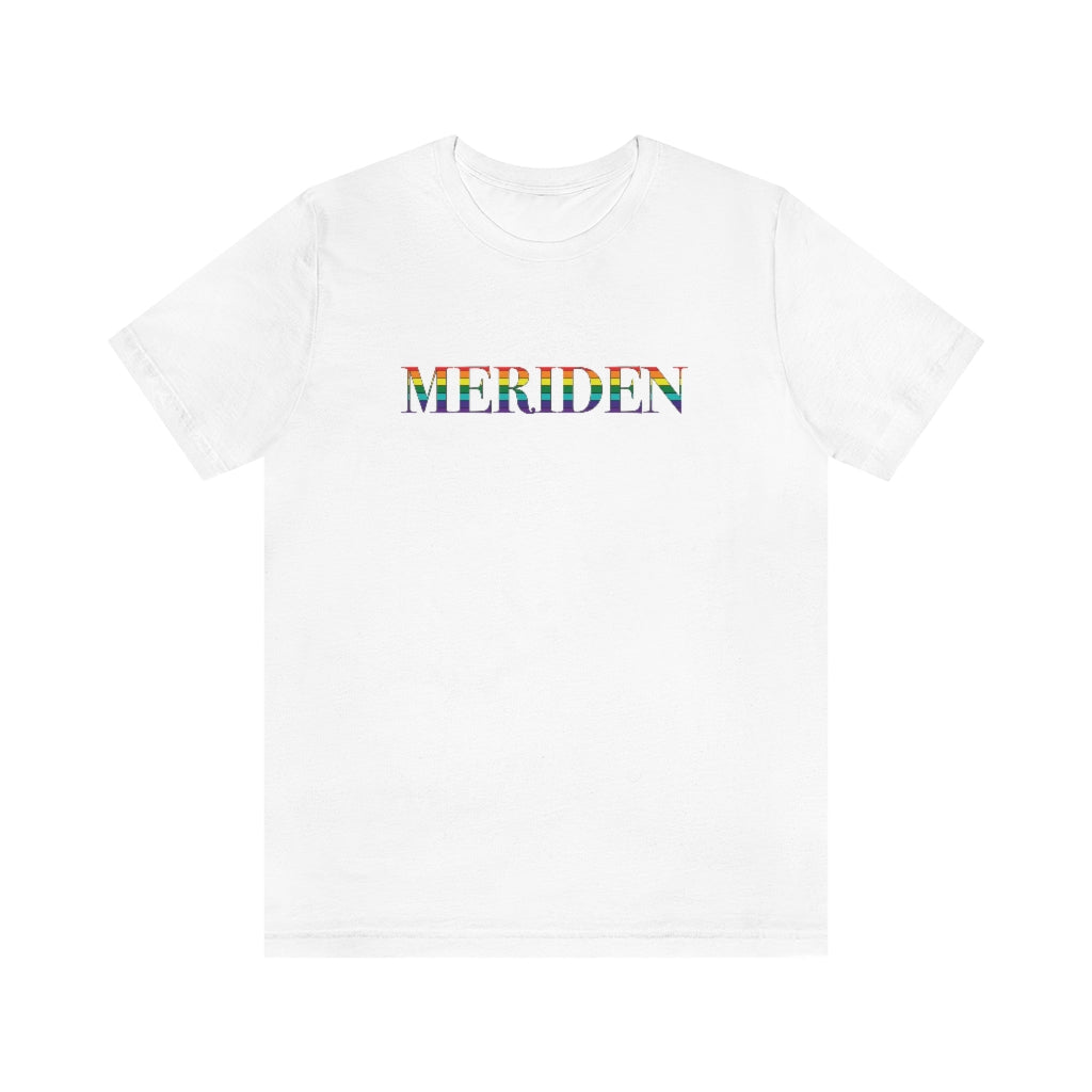 Meriden Rainbow Unisex Jersey Short Sleeve Tee