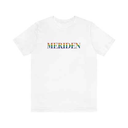 Meriden Rainbow Unisex Jersey Short Sleeve Tee