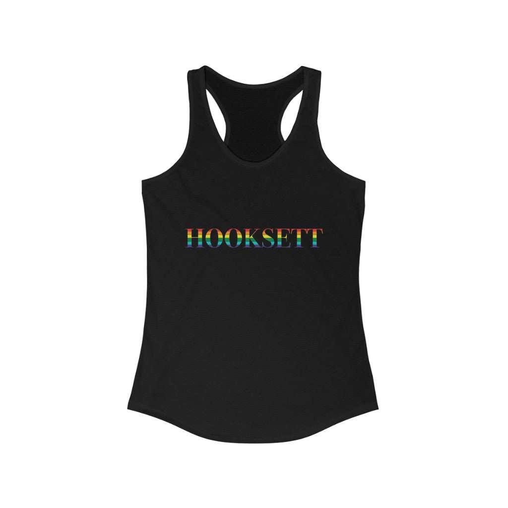 Hooksett Rainbow Women's Ideal Racerback Tank