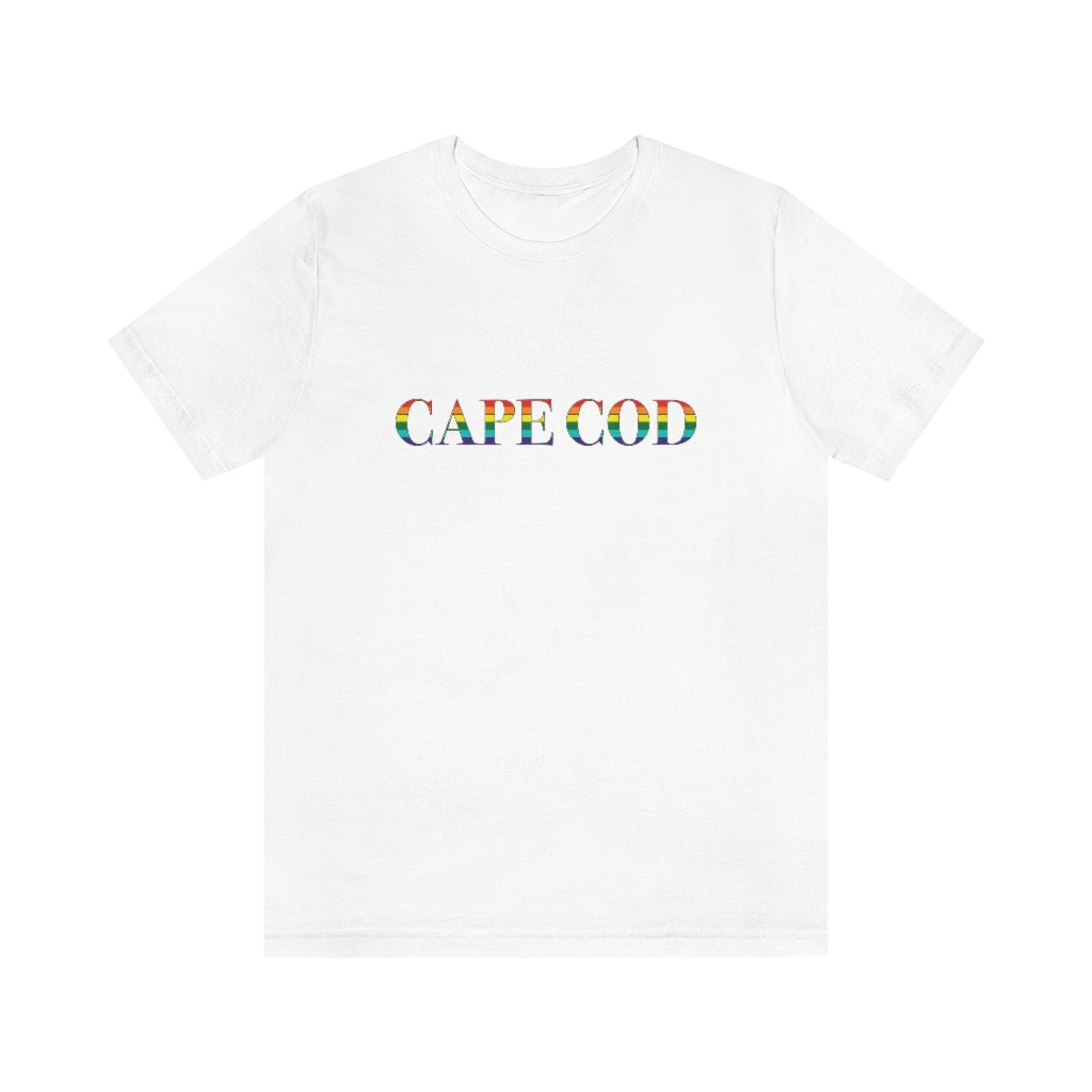 Cape Cod Rainbow Unisex Jersey Short Sleeve Tee