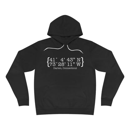 darien ct / connecticut unisex hooded sweatshirt hoodie