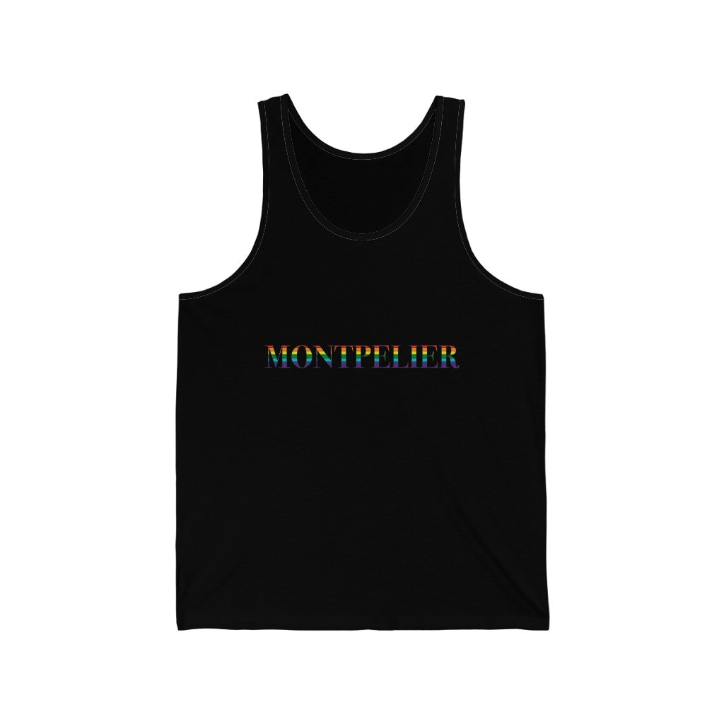 Montpelier Rainbow Unisex Jersey Tank