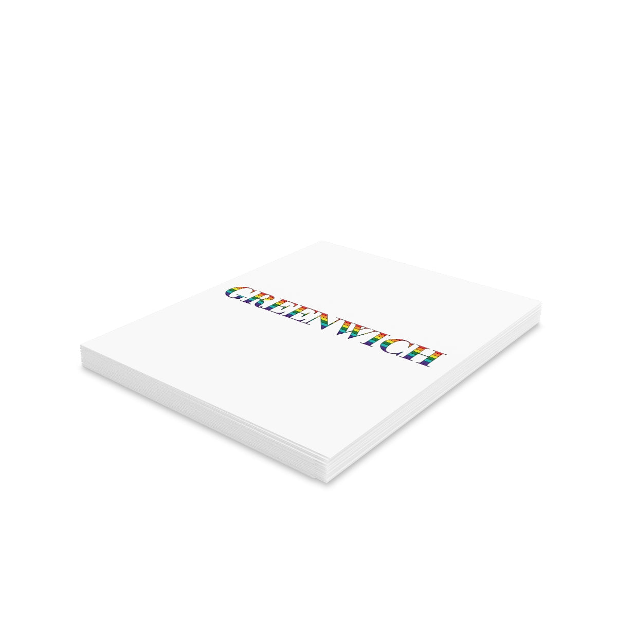 Greenwich Rainbow Greeting Cards (8, 16, and 24 pcs)