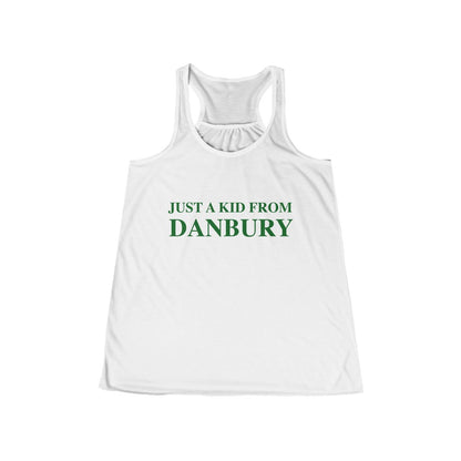 just a kid from danbury ct womens tank top 