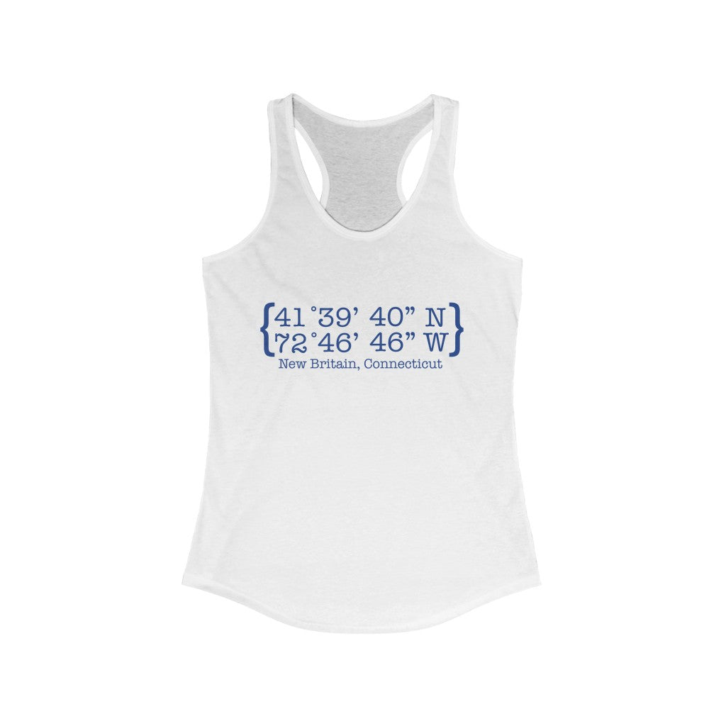 New Britain Coordinates Women's Ideal Racerback Tank