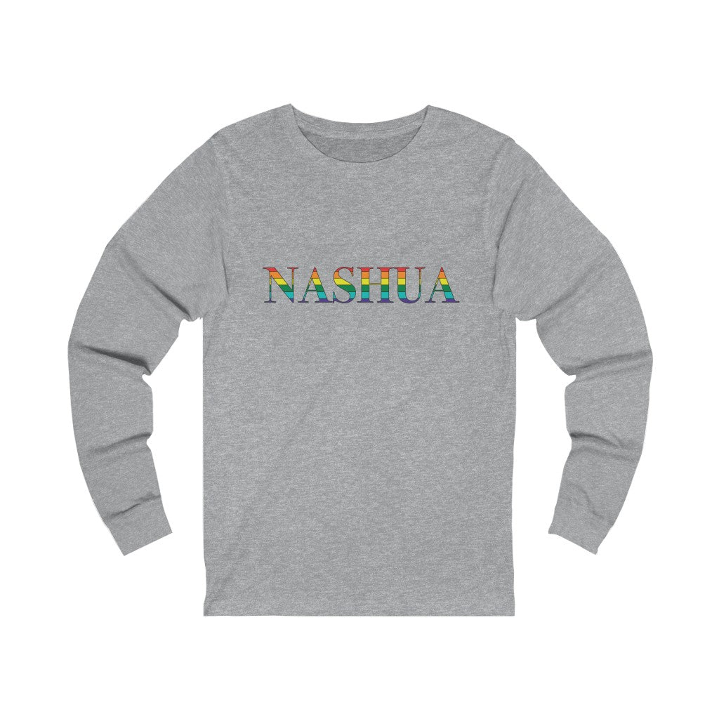 Nashua Rainbow Unisex Jersey Long Sleeve Tee