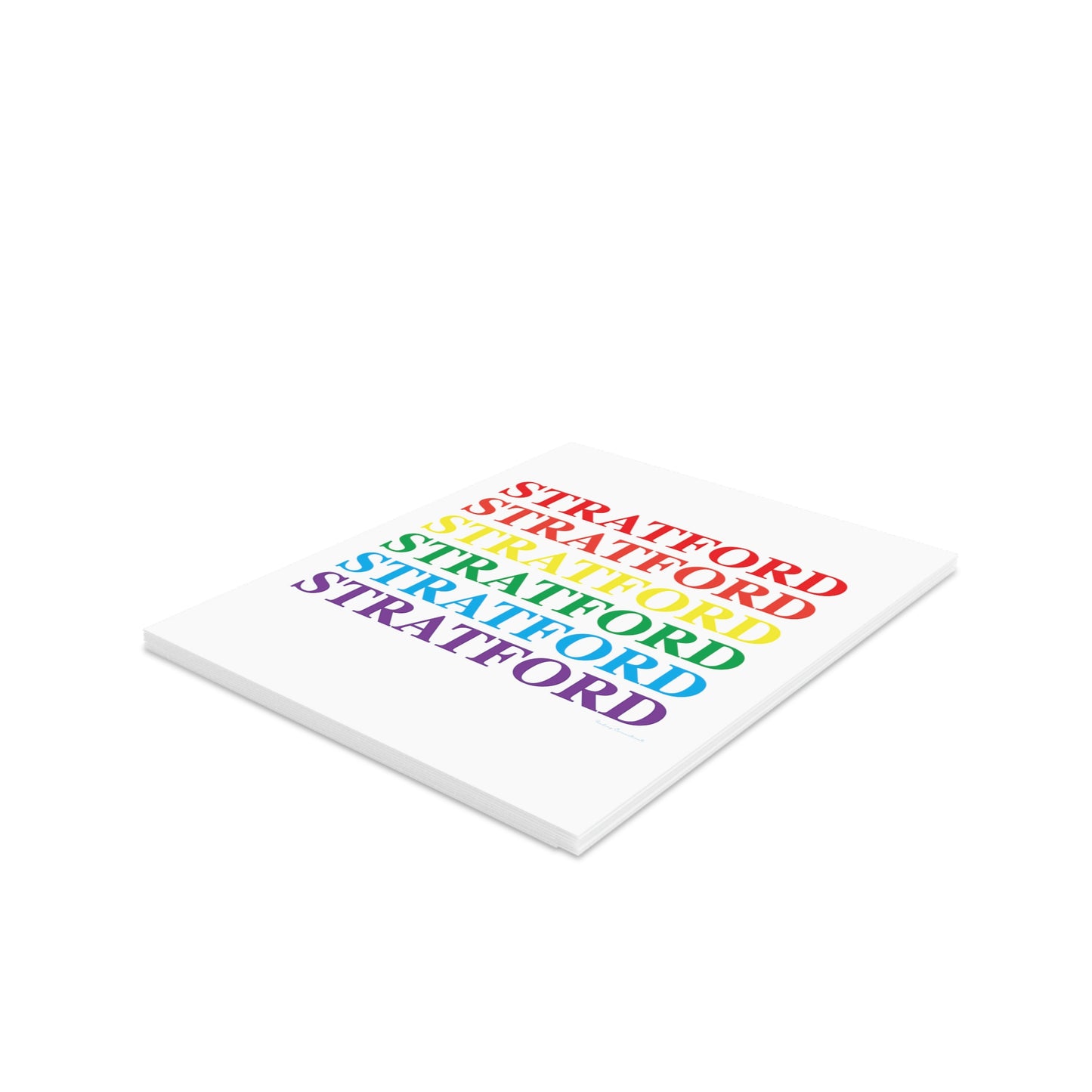 Stratford Pride Greeting cards (8, 16, and 24 pcs)