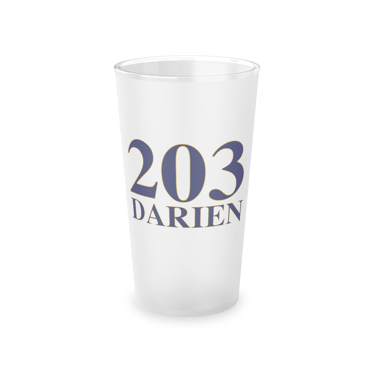 203 darien ct pint glass