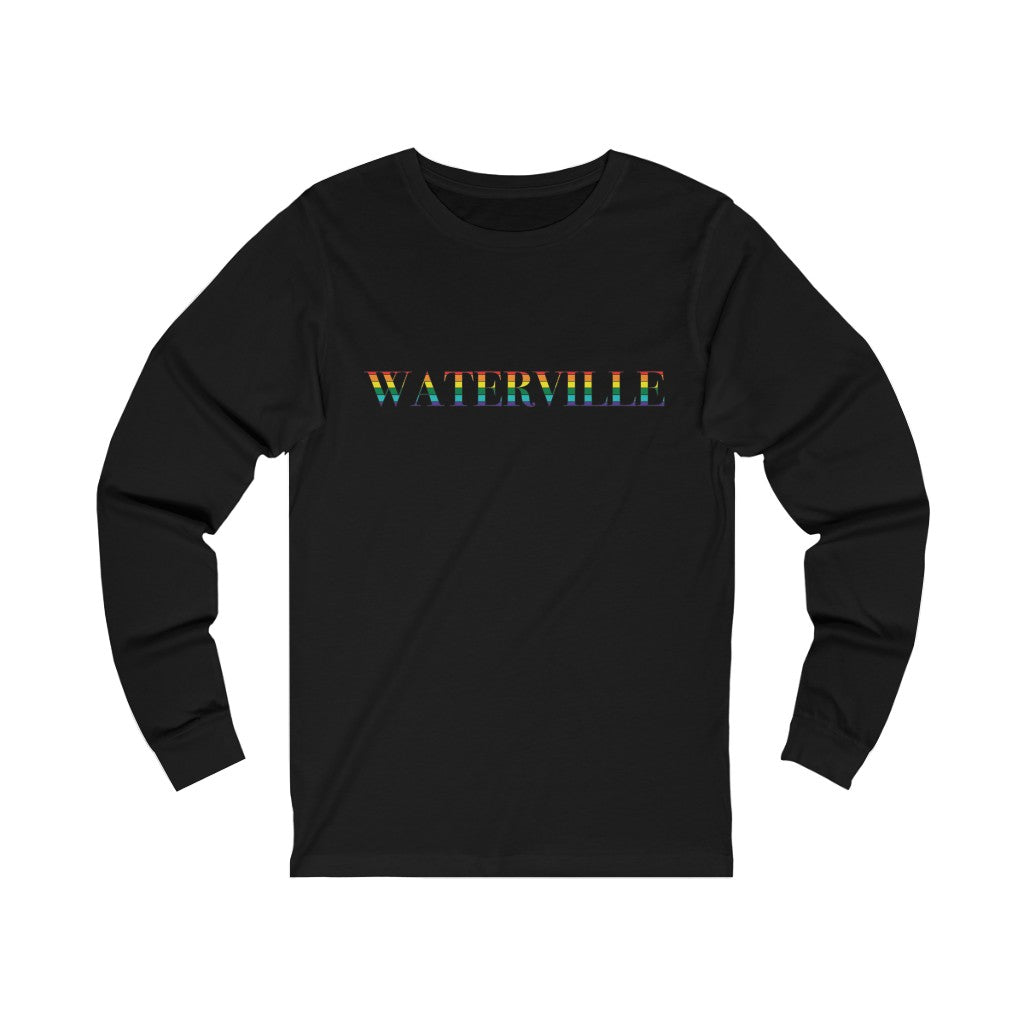 Waterville Rainbow Unisex Jersey Long Sleeve Tee