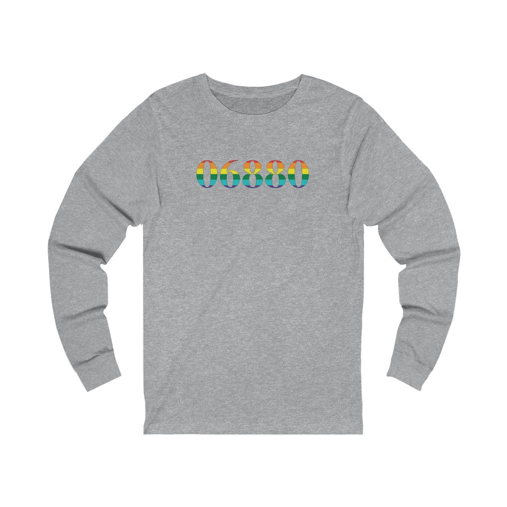 06880 Rainbow Unisex Jersey Long Sleeve Tee