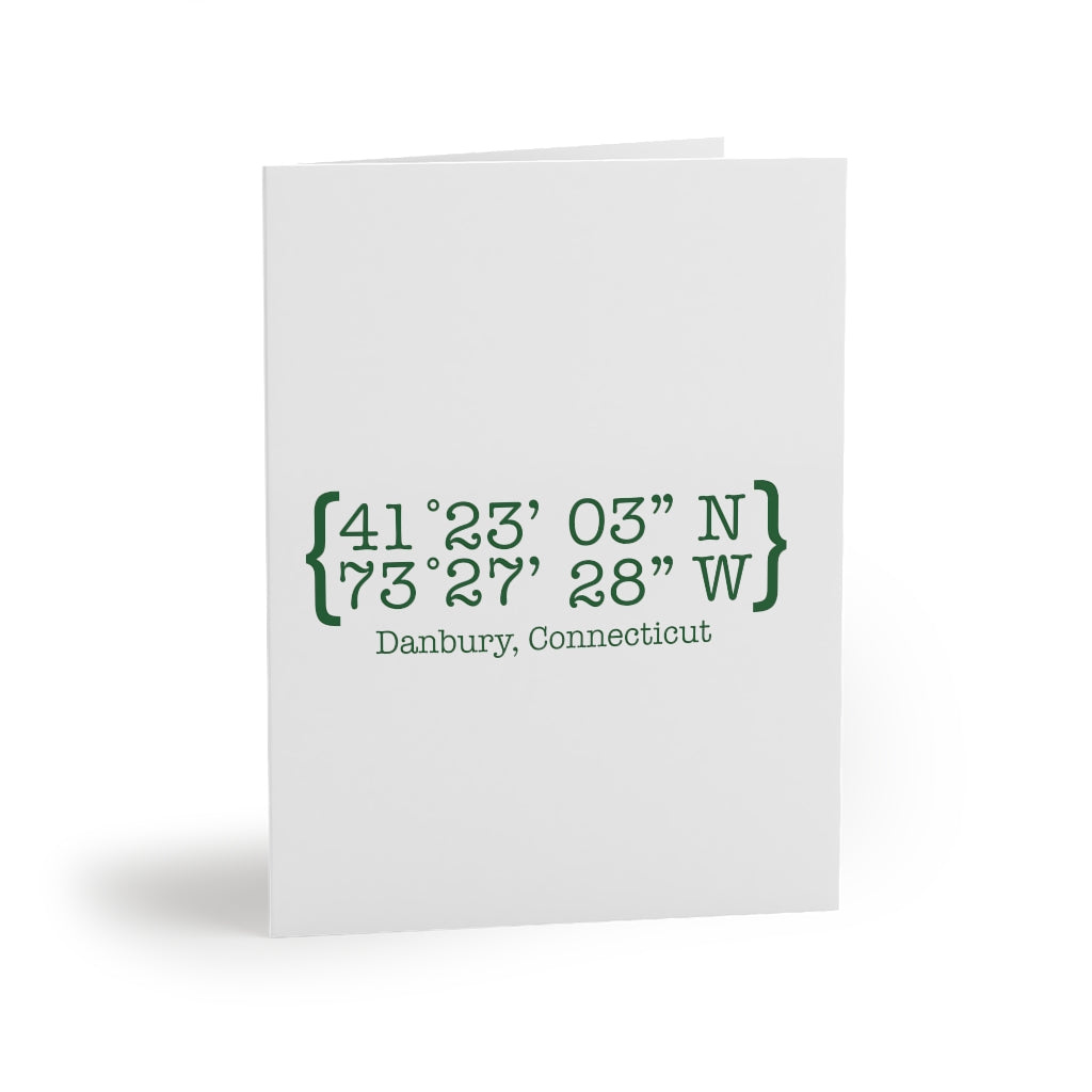 danbury ct coordinates greeting cards