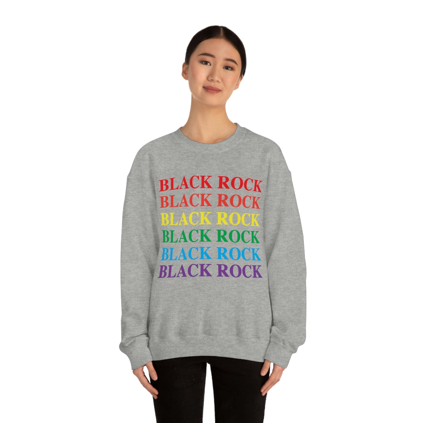 Black Rock Pride Unisex Heavy Blend™ Crewneck Sweatshirt