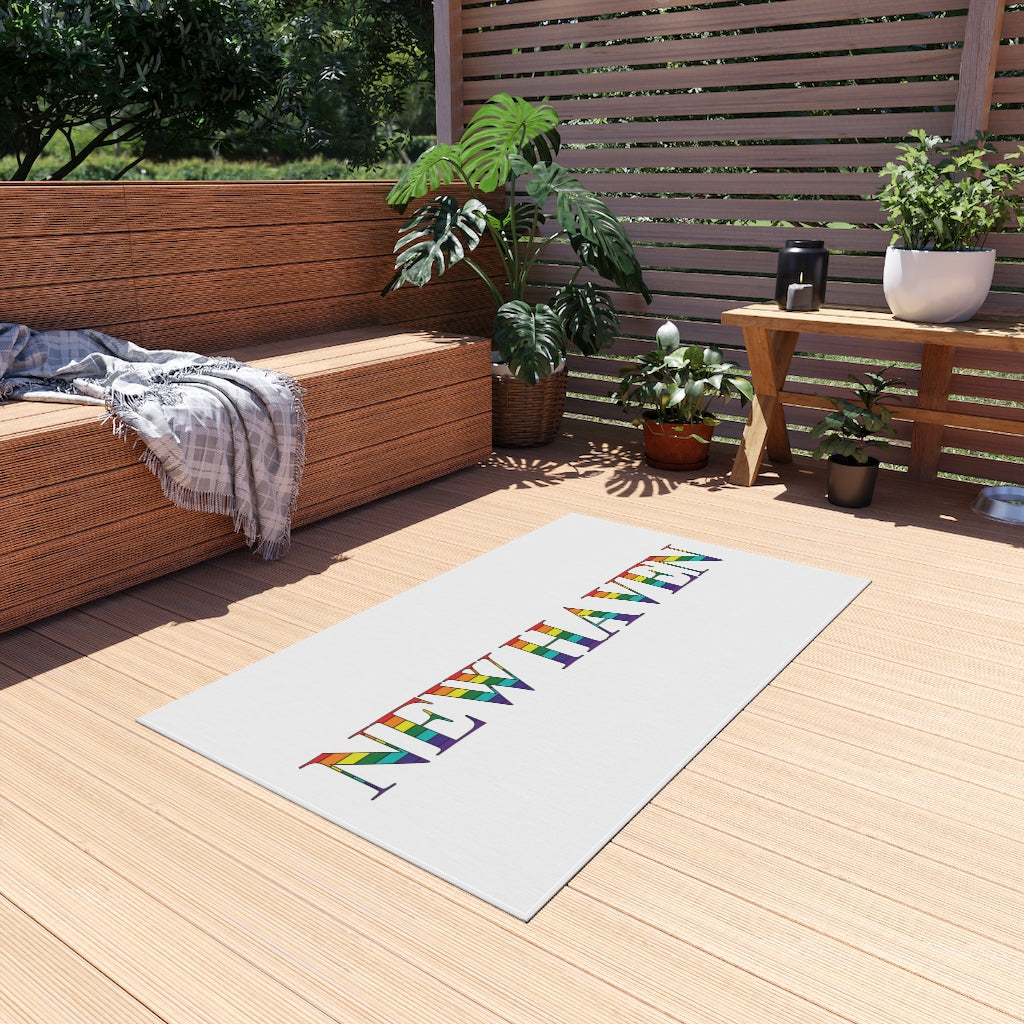 New Haven Rainbow Outdoor Rug