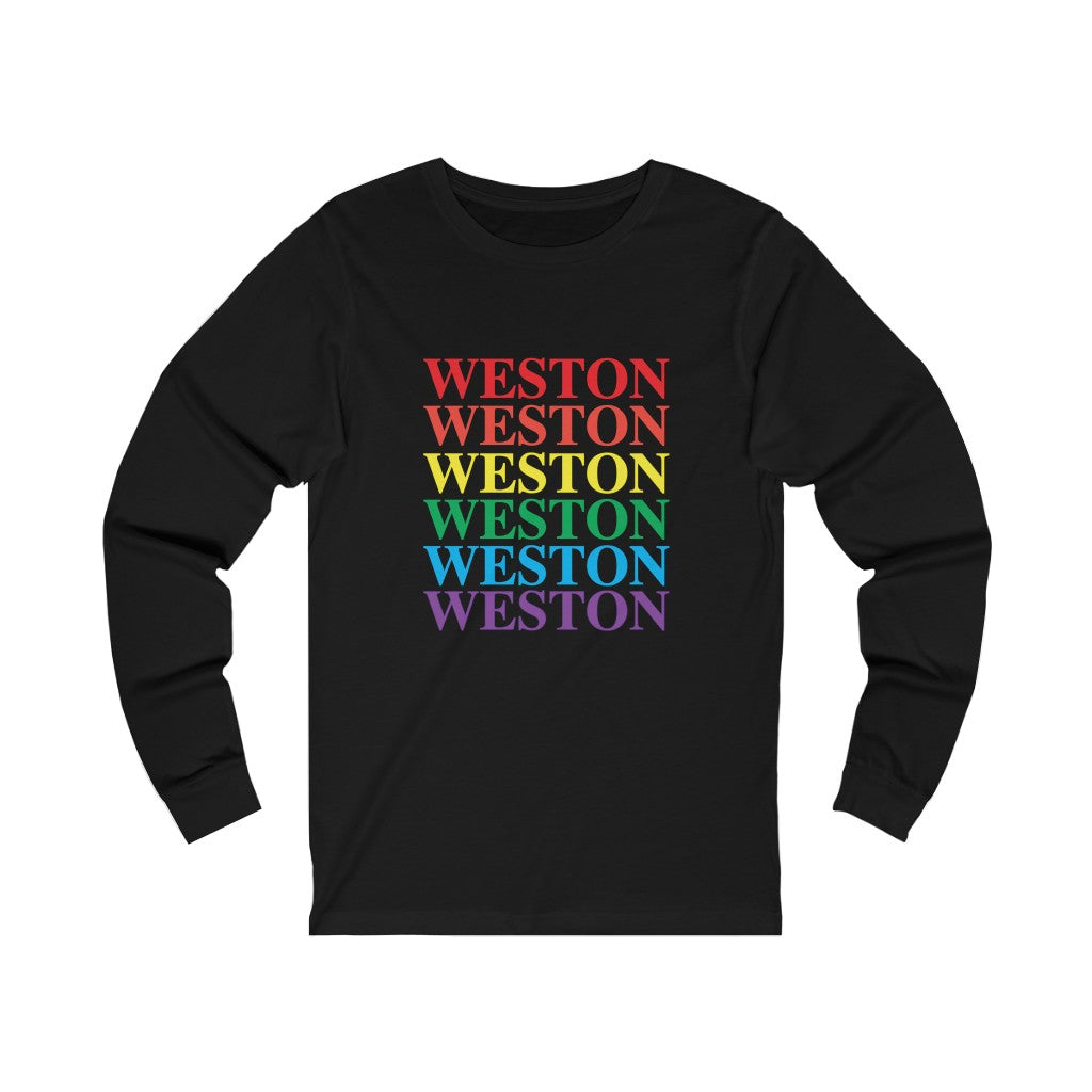 Do you have Weston Pride? Weston, Connecticut apparel and gifts including mugs including LGBTQ inspired apparel and gifts. 10% of pride sales are donated to a Connecticut LGBTQ organization. Free shipping! 