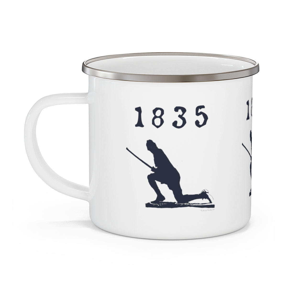 1835 Westport - Large Minuteman Enamel Camping Mug