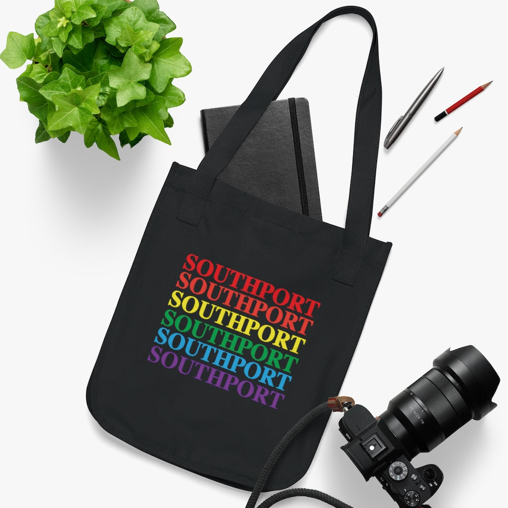 Do you have Southport Pride? Southport, Connecticut apparel and gifts including mugs including LGBTQ inspired tote bags. 10% of pride sales are donated to a Connecticut LGBTQ organization. Free shipping! 