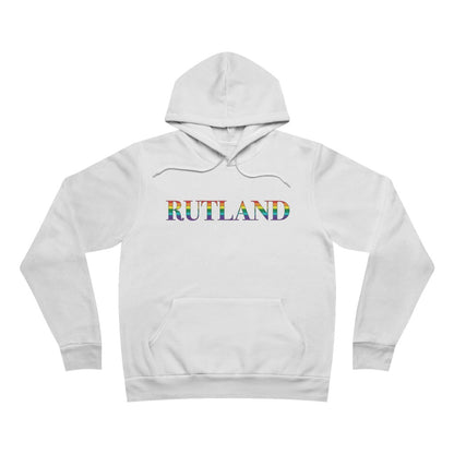 Rutland Rainbow Unisex Sponge Fleece Pullover Hoodie