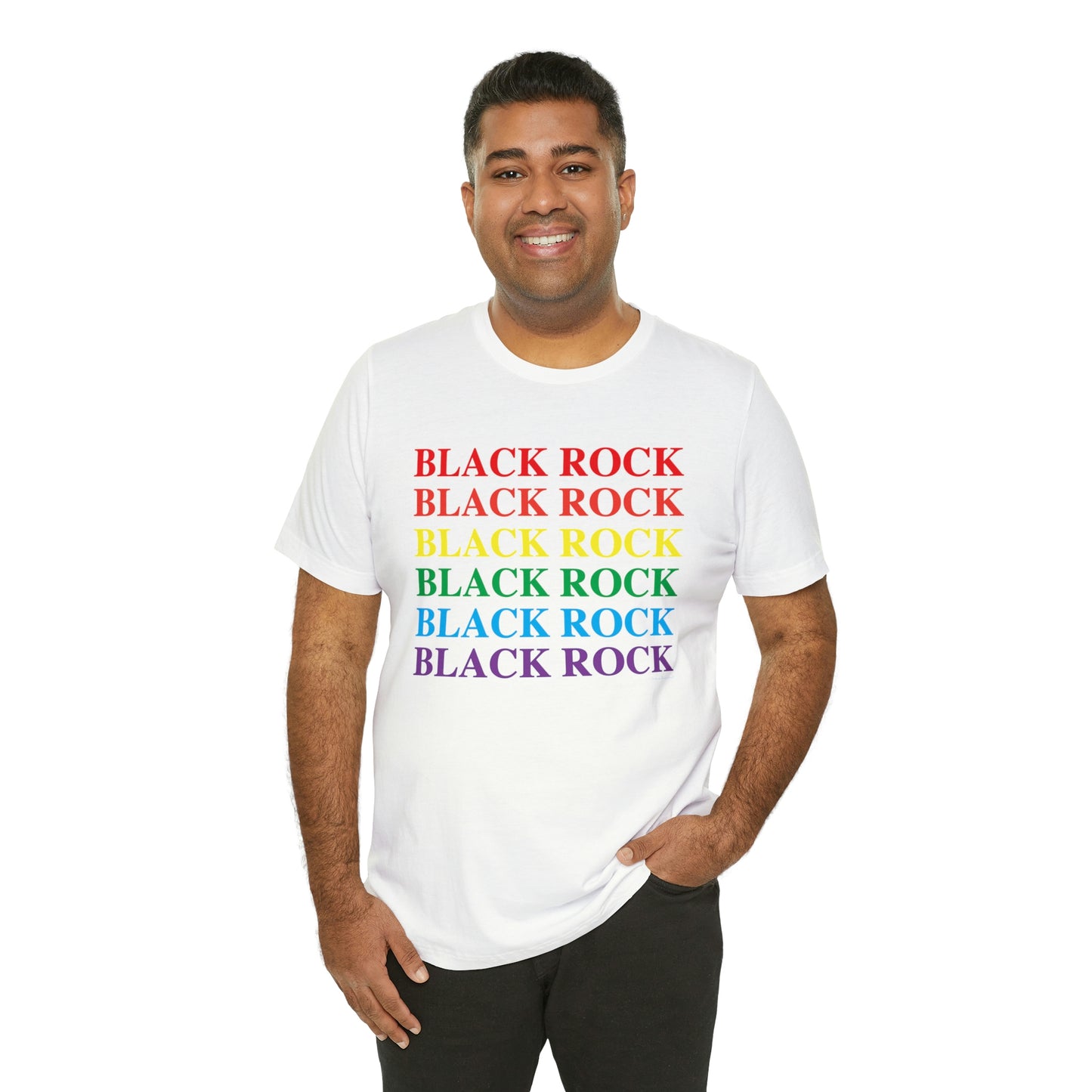 Black Rock Pride Unisex Jersey Short Sleeve Tee