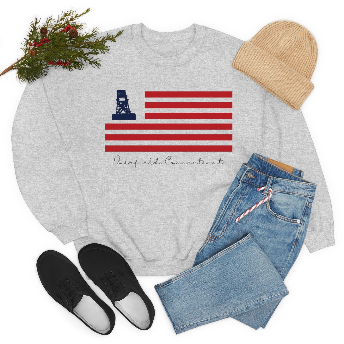 Jennings Beach Unisex Heavy Blend™ Crewneck Sweatshirt