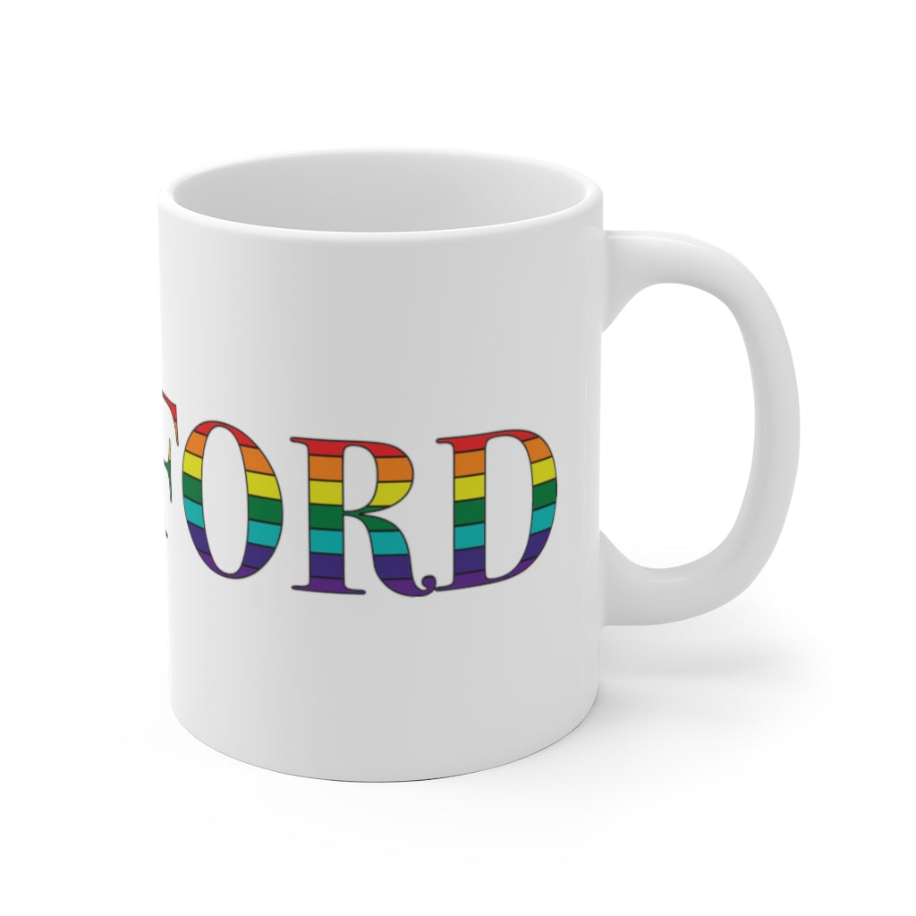 Do you have Stamford Pride?  Stamford, Connecticut apparel and gifts including mugs including LGBTQ inspired mugs