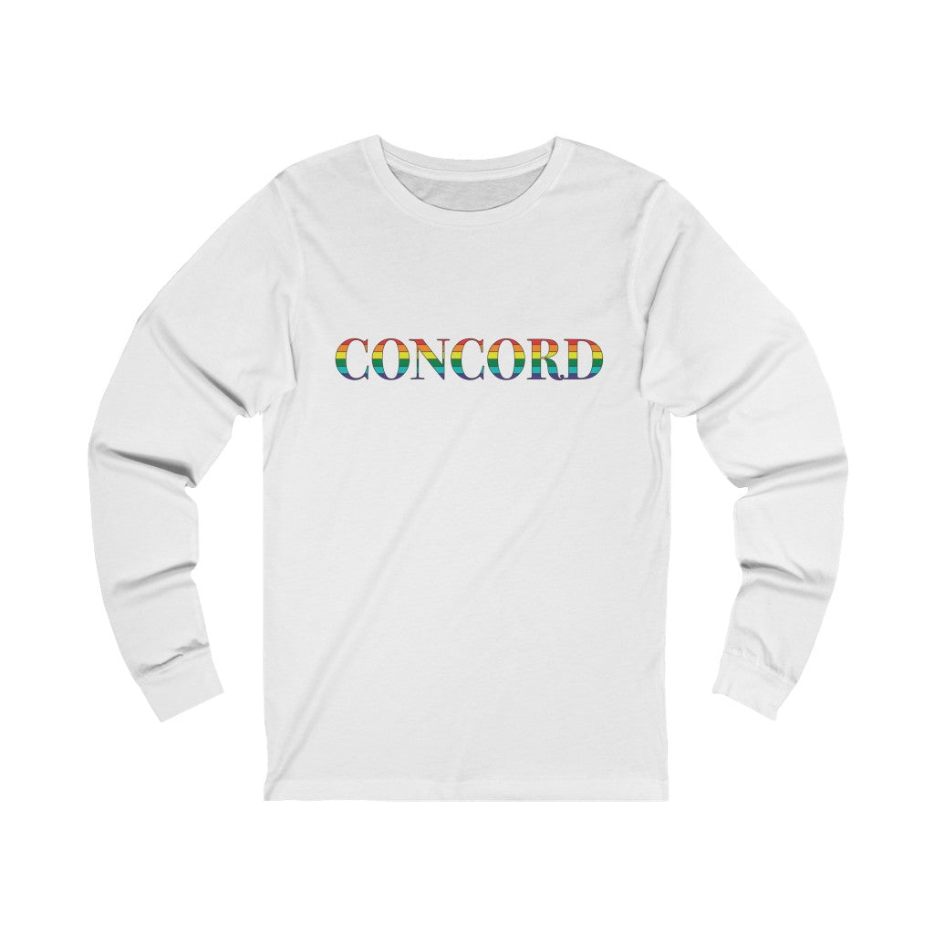 Concord Rainbow  Unisex Jersey Long Sleeve Tee