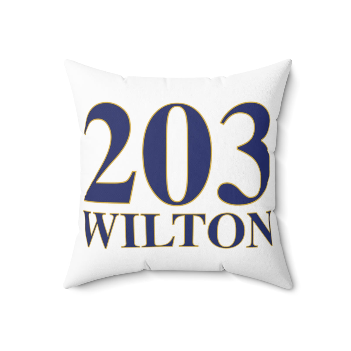 203 Wilton Spun Polyester Square Pillow