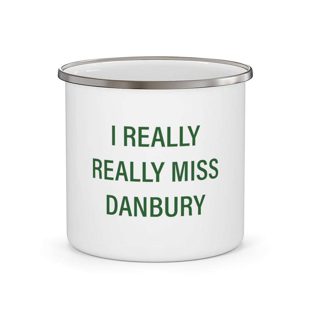 Danbury Connecticut mug. I really really miss danbury ct camping mug