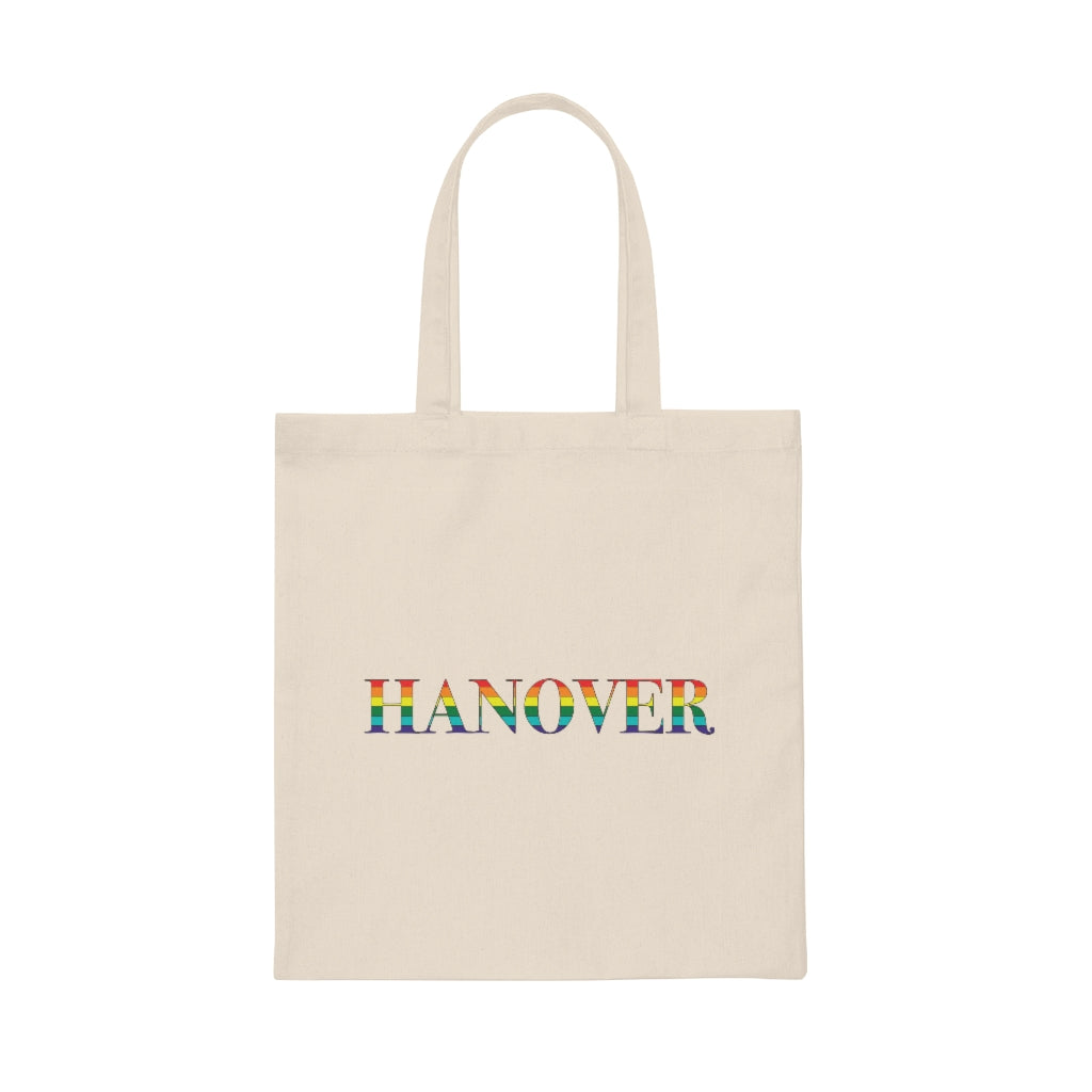 Hanover Rainbow Canvas Tote Bag