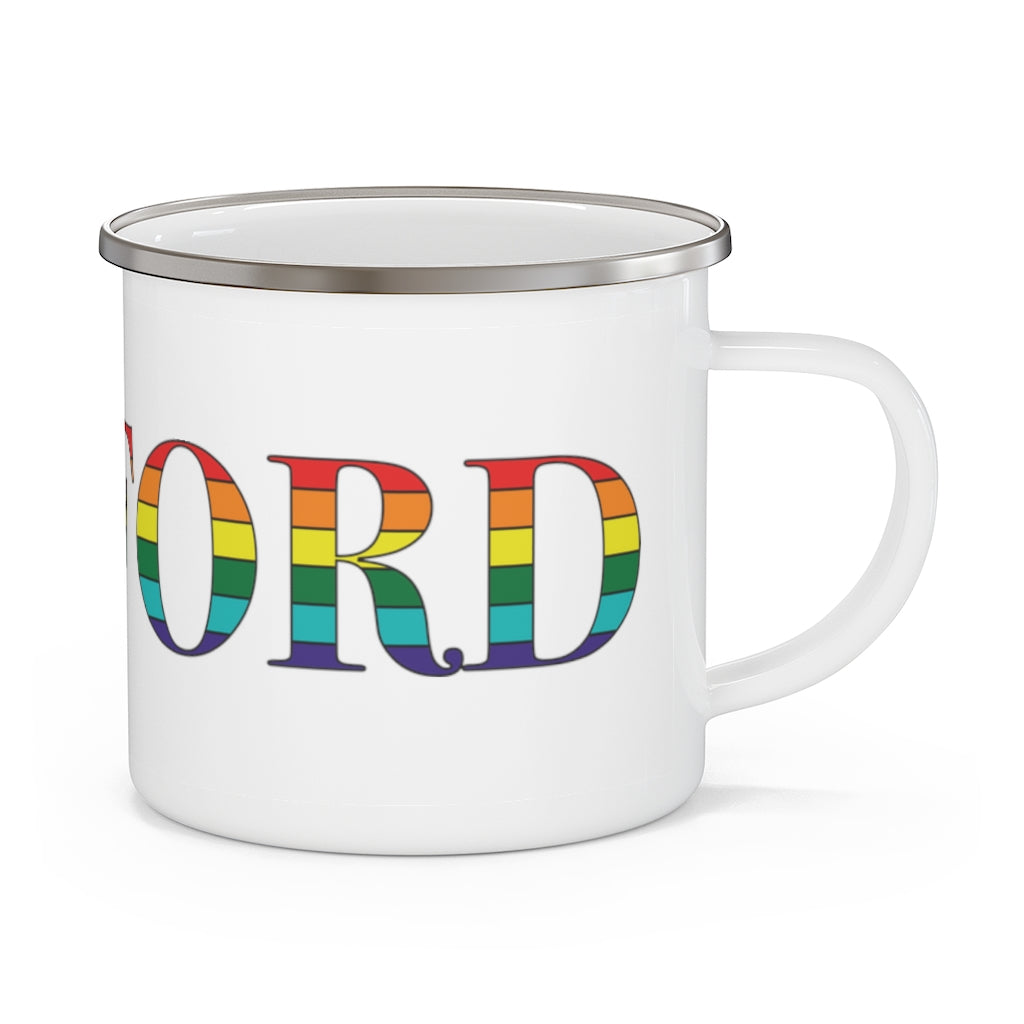 Medford Rainbow Enamel Camping Mug