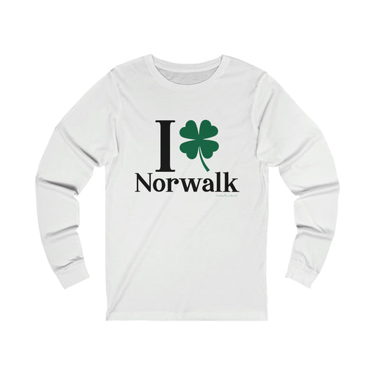 Norwalk Connecticut St. Patrick's Day shirt, I Clover Norwalk