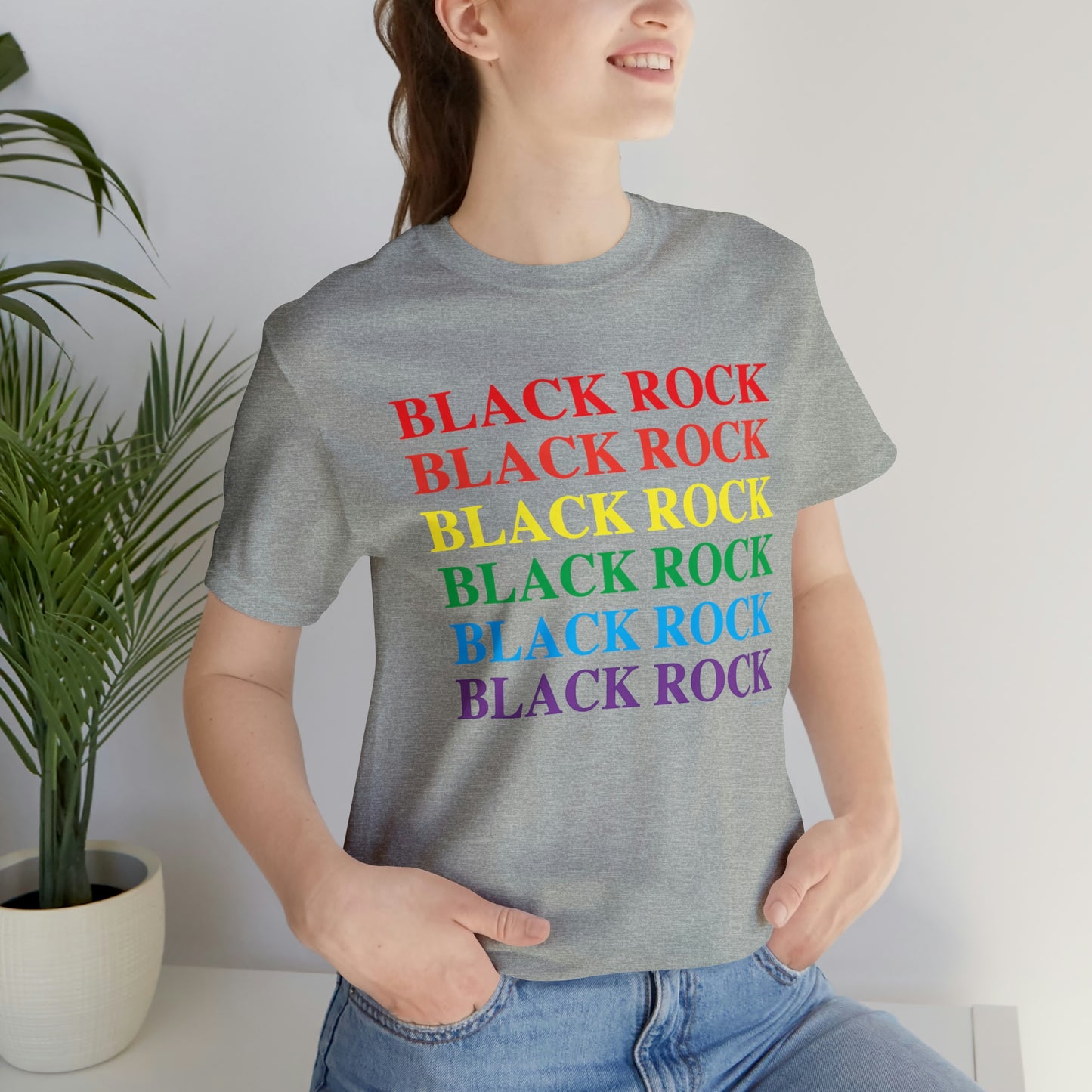 Black Rock Pride Unisex Jersey Short Sleeve Tee