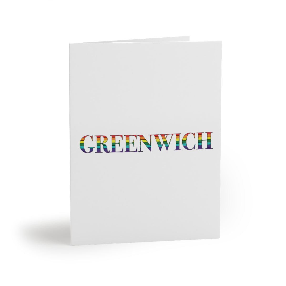 Greenwich Rainbow Greeting Cards (8, 16, and 24 pcs)