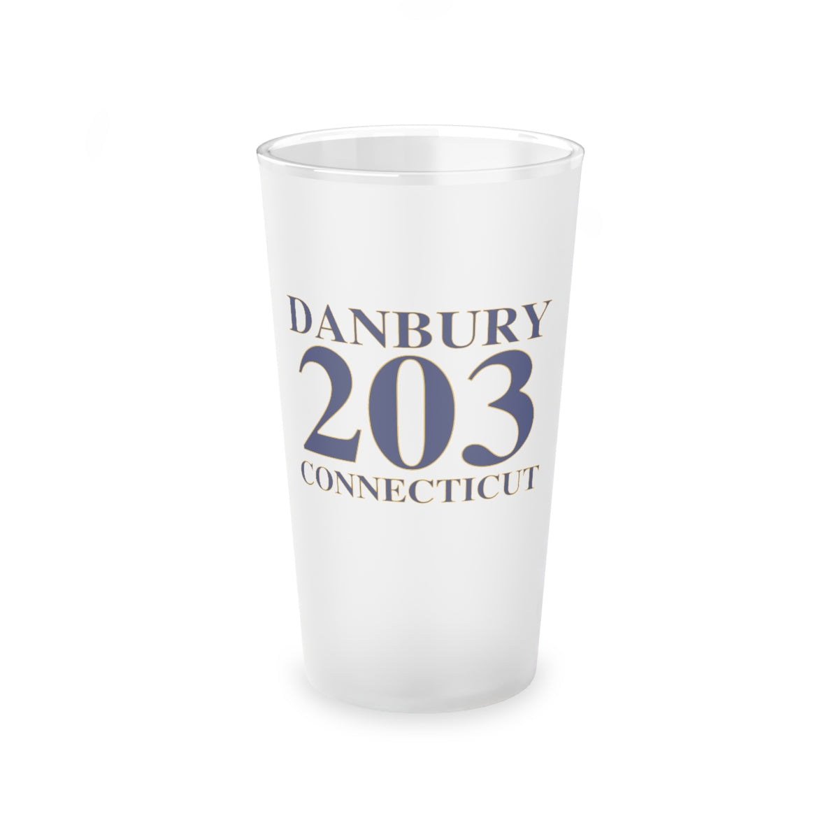 Danbury 203 connecticut pint glasses