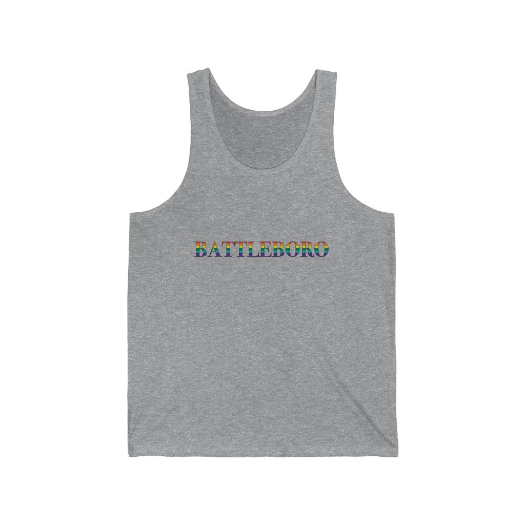 Battleboro Rainbow Unisex Jersey Tank