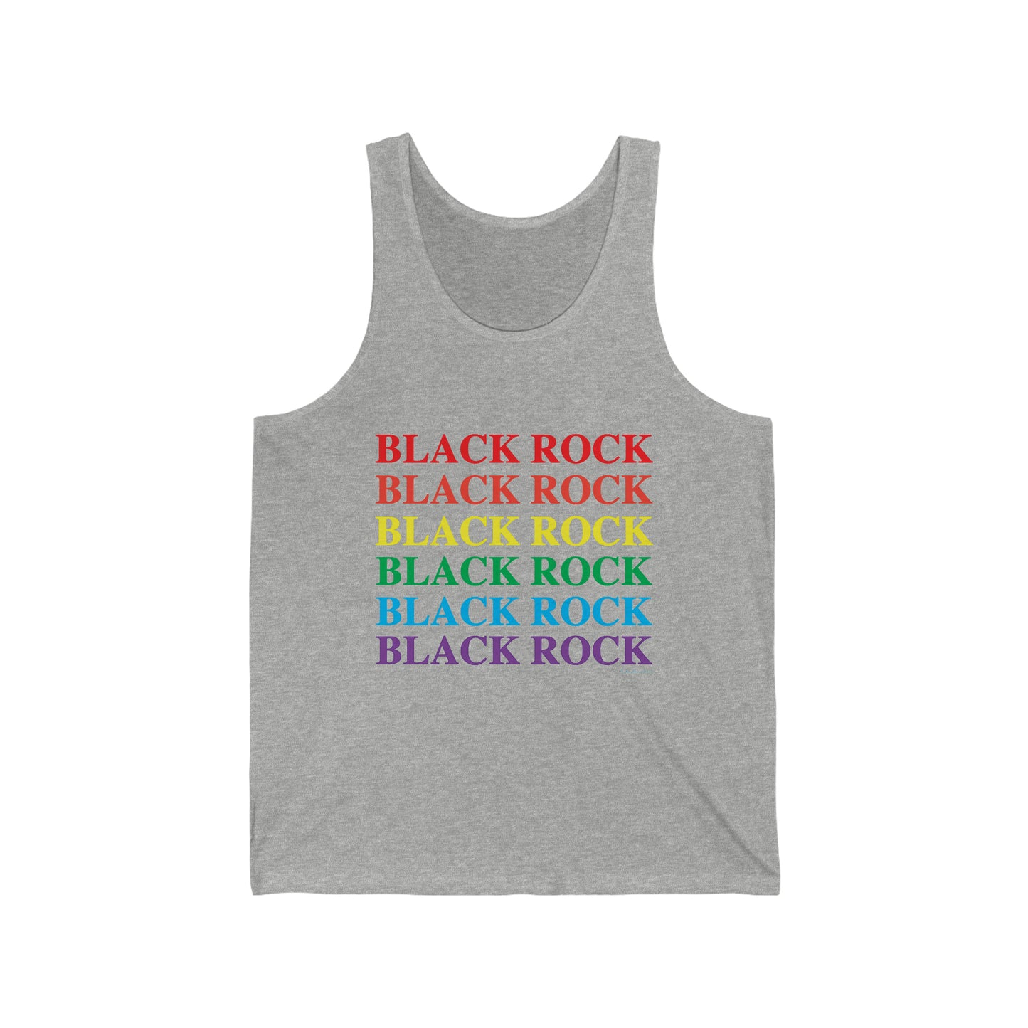 Black Rock Pride Unisex Jersey Tank