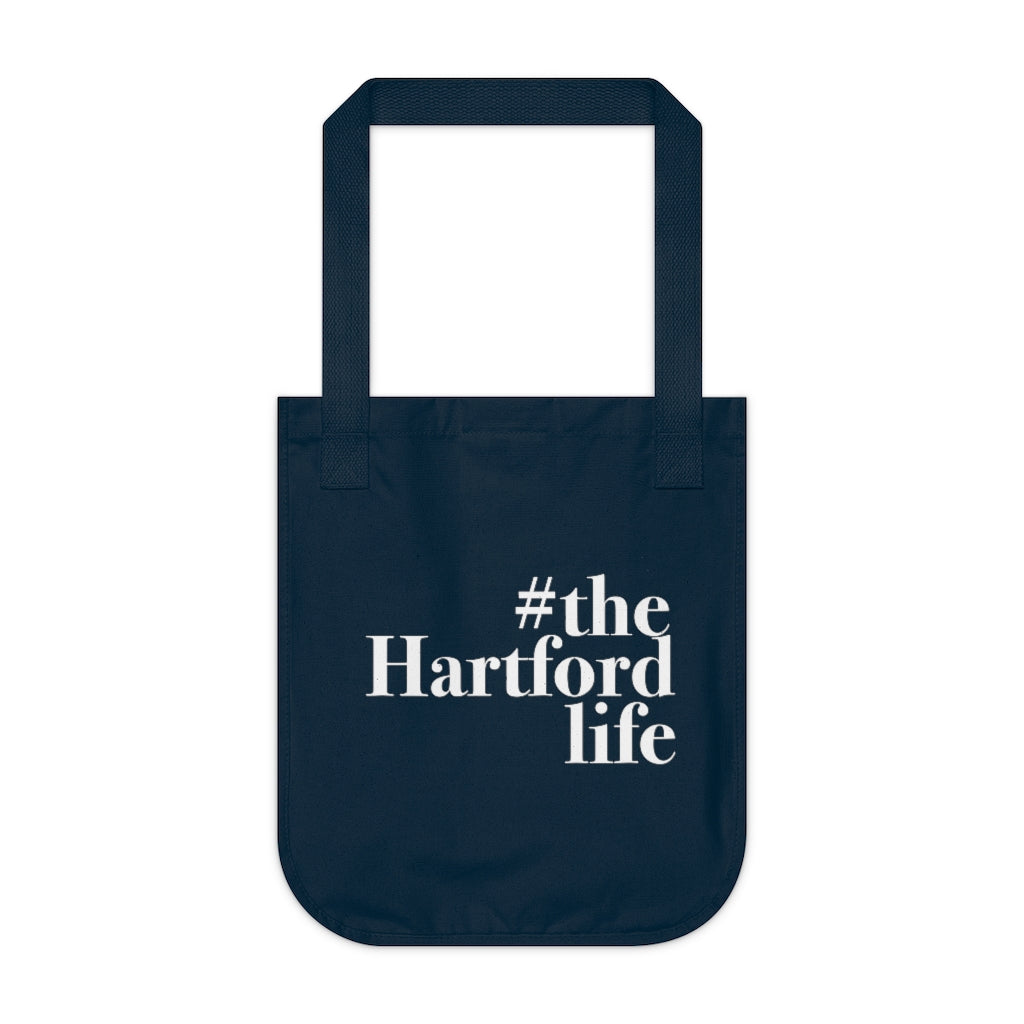 #thehartfordlife Organic Canvas Tote Bag