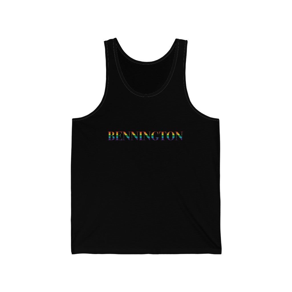 Bennington Rainbow Unisex Jersey Tank